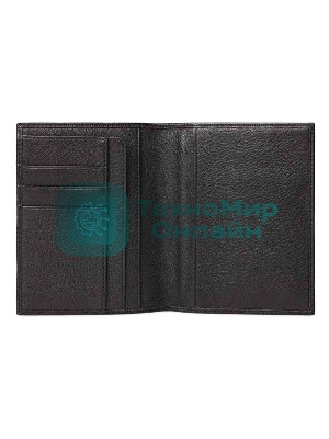 Обложка для документов Piquadro Modus Special PP1660MOSR/N, черный, натур.кожа