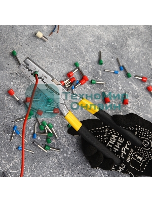 Пресс-клещи Rexant для обжима втулочных наконечников 0,5-16 мм² (HT-16M)