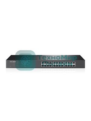 Коммутатор сетевой TP-Link SMB TL-SF1024 Коммутатор 24-port 10/100M Switch, 1U 19-inch rack-mountable steel case