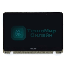 Модуль (матрица + тачскрин) для Asus Q304 черный с рамкой