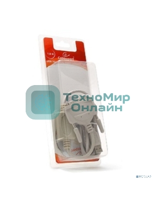 Переходник Gembird Переходник с USB DB25M/AM 1.8m блистер