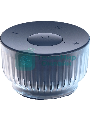 Умная колонка SBER Boom Mini 2, 5Вт, компактная, 1 динамик, GigaChat, Magnetic Sound, Мультирум, Детектор шума, Wi-Fi, Bluetooth 5.0, Салют, синий