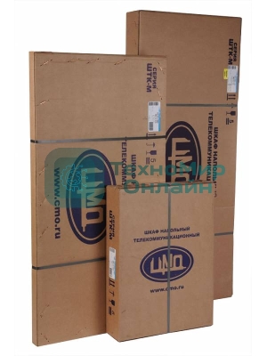 Шкаф телеком. напольный 42U (600x1000) дверь перфориров. 2 шт. (ШТК-М-42.6.10-44АА) (3 коробки)