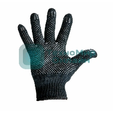 Перчатки полушерстяные с покрытием ПВХ (