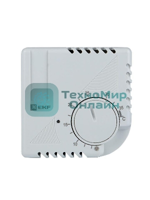 Термостат NO/NC (охлаждение/обогрев) накладной 16А 230В IP20 PROxima EKF thermo-no-nc-wall