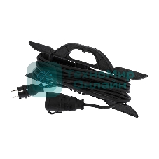 Удлинитель-шнур на рамке Rexant КГ 3х1.5, 10 м, морозостойкий, с/з, 16 А, 3500 Вт, IP44 (Сделано в России)