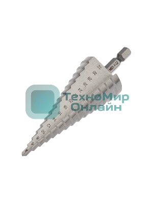 Сверло по металлу ступенчатое Kranz 4,0-32,0 мм