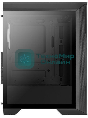 Компьютерный корпус Aerocool/Formula Splinter Duo-G-BK-v1 черный без БП mATX 2x120мм 2xUSB3.0 audio