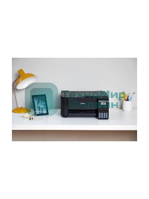 МФУ струйное Epson EcoTank L3251 (C11CJ67419/C11CJ67302/C11CJ67518), A4, цветное, печ. до 33 стр/мин. (ч/б) до 15 стр/мин. (цвет), скан. до 5 стр/мин., 5760 x 1440 dpi (печать) 1200x2400dpi (скан.), USB, Wi-Fi