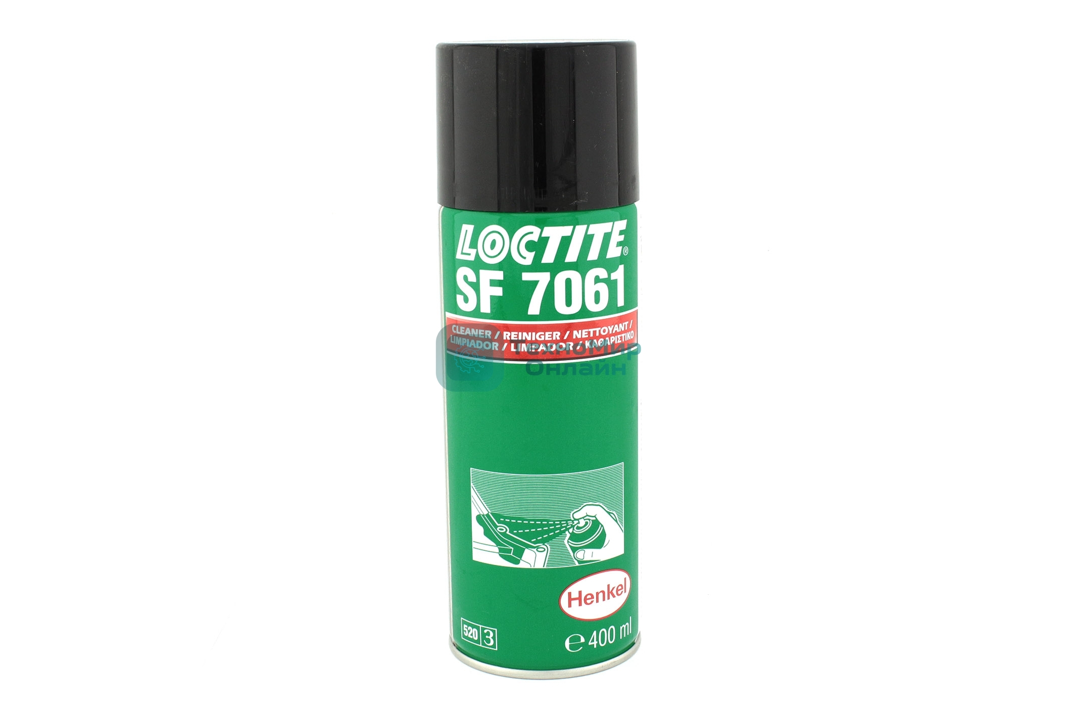 Быстродействующий очиститель спрей Loctite 7061, 400мл