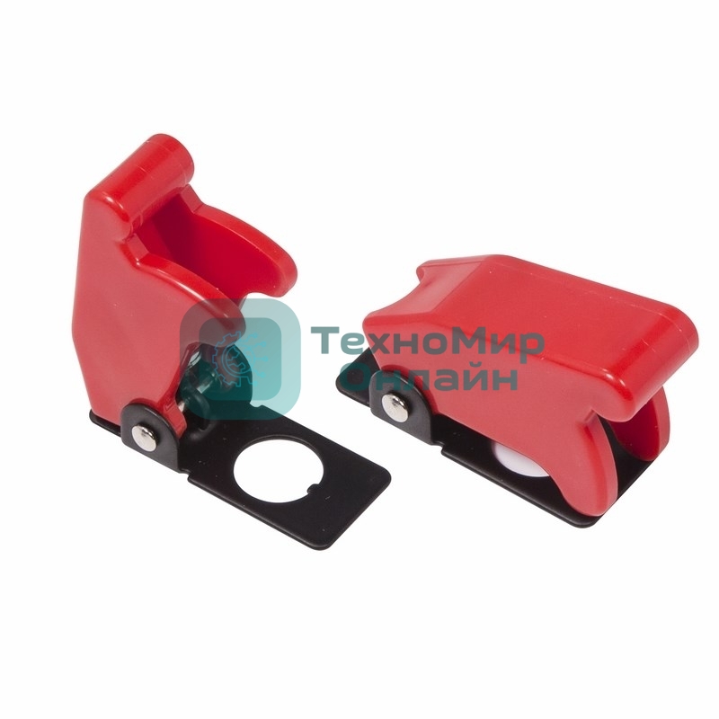 Защитная крышка для тумблеров Rexant типа KN и ASW красная