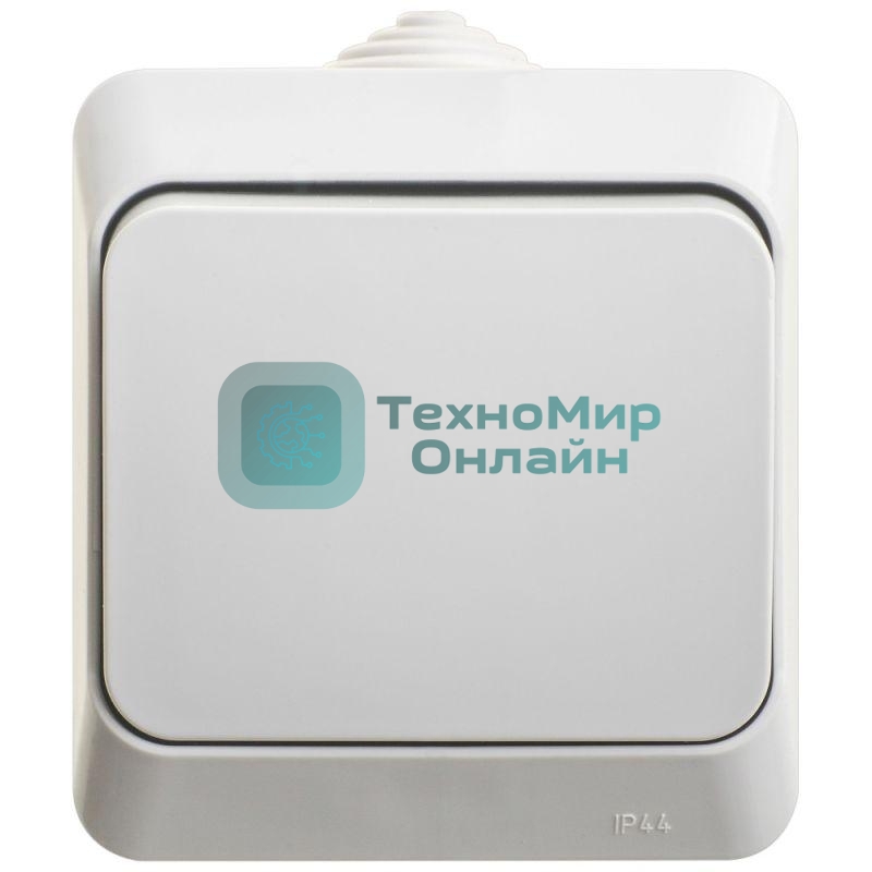 Переключатель 1-кл. ОП Этюд 10А IP44 сер. SchE BA10-046C