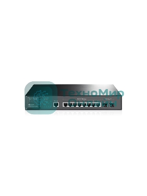 Коммутатор TP-Link SMB TL-SG3210 JetStream 8-Port Gigabit L2 Lite Managed Switch with 2 SFP Slots