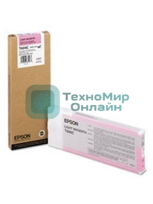 Картридж струйный Epson C13T606C00 светло-пурпурный (220 мл) для Stylus Pro 4800