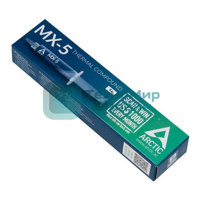 Термопаста Arctic Cooling, 8 гр