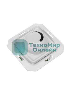 Светорегулятор Kranz DEA 300Вт с/у мех. белый (1/10/100)