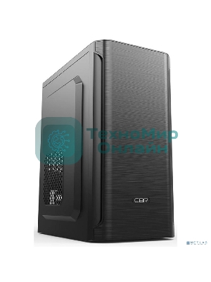 Компьютерный корпус CBR mATX Minitower MX10, c БП PSU-ATX450-08EC (450W/80мм), 2*USB 2.0, HD Audio+Mic, черный