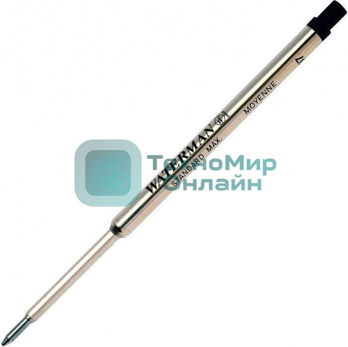 Стержень шариковый Waterman Standard Maxima (CWS0944480) M 1мм, черные чернила, блистер