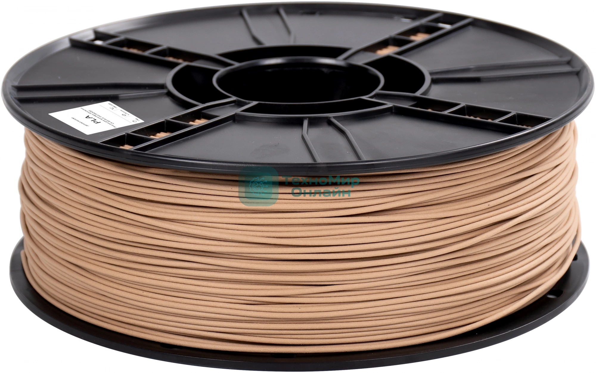 Пластик для принтера 3D Cactus CS-3D-PLA-1KG-WOOD PLA d1.75мм 1кг L326м 1цв.