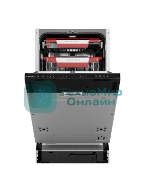 Встраиваемая посудомоечная машина Kuppersberg GLM 4581, черный, 44.8 см, 10 компл., 49 дБ, класс A+++