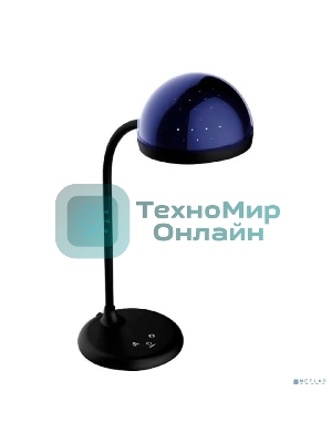 Светильник настольный Camelion KD-828 C02 черный LED (Свет.наст,6.5Вт,230В,360лм,сенс.,рег.ярк,CCT,RGb-ночник