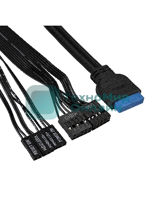 Компьютерный корпус Miditower ExeGate XP-333U-UNS450 (ATX, БП UNS450 с вент. 12см, 1хUSB/2хUSB 3.0, аудио, черный)