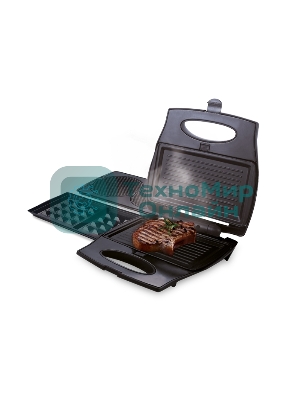 Вафельница Centek CT-1450 (венские вафли, гриль, вафли для мороженного)