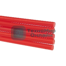 Клеевые стержни Rexant, Ø7 мм, 100 мм, красные, 6 шт., блистер