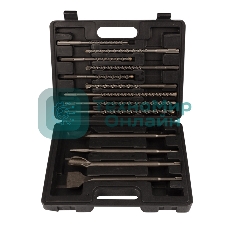 Набор буров и долот Kranz SDS PLUS, 13 предметов