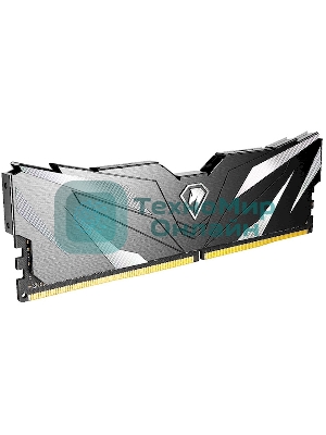 Оперативная память NETAC, DDR4, 16GB (2x8GB), 3600MHz, CL18, DIMM, с радиатором, черный