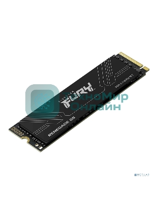 Накопитель SSD Kingston Fury Renegade, 1Tb, M.2(22x80мм), NVMe, PCIe 5.0 x4, 3D TLC, R/W 14200/11000Mb/s, IOPs 2 200 000/2 150 000, TbW 1000, DWPD 0.5 (12 мес)