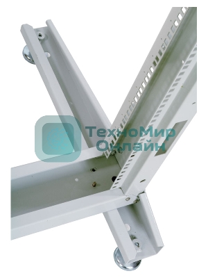 Стойка однорамная ЦМО СТК-33 33U 600 мм X 600 мм направл. закл. гайки 180 кг серый