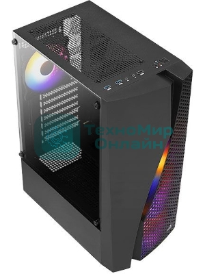 Компьютерный корпус Aerocool/Formula Wave-G-BK-v2 черный без БП mATX 3x120mm 1xUSB2.0 2xUSB3.0 audio