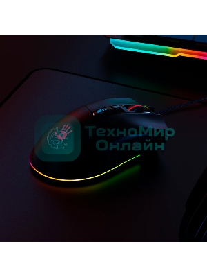 Мышь проводная A4Tech Bloody ES9 черный оптическая (6200dpi) USB