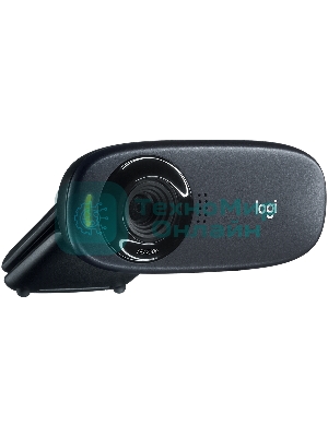 Веб-камера Logitech C310 HD 1280x720, 30 кадр/с, USB Type-A, микрофон (шумоподавление), автоосвещение, универсальное крепление