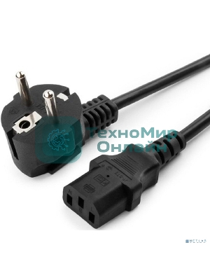 Кабель питания CEE Filum 7/7- С13, 3х0.75мм, 220В, 10A, черный, 1.2м [FL-PC10-EU-C13-1.2M] (873340)