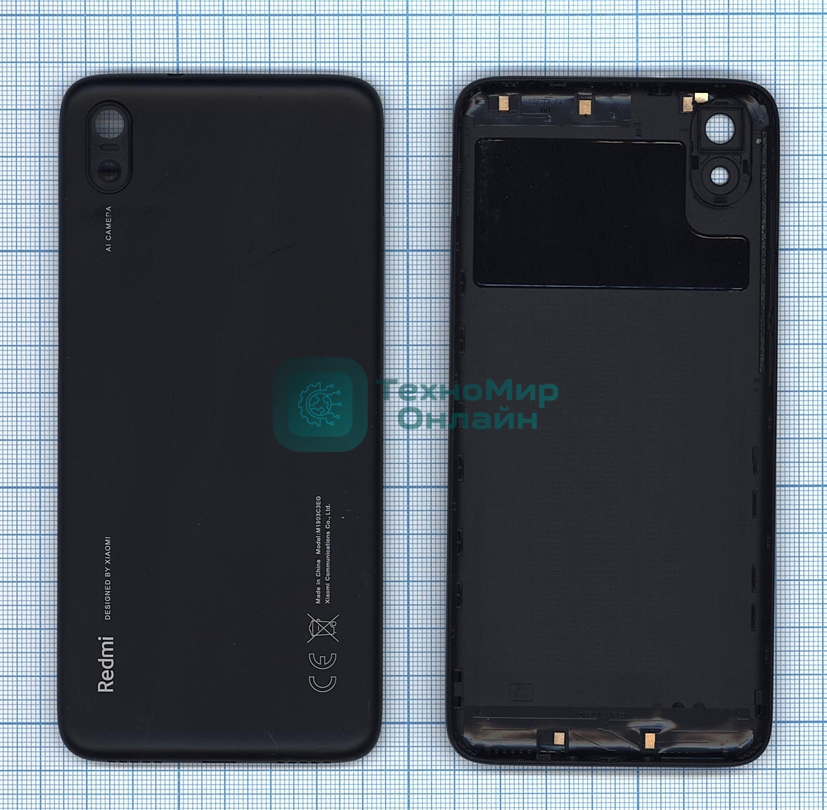 Задняя крышка для Xiaomi Redmi 7A черный
