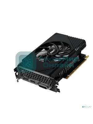 Видеокарта Palit RTX 3050 STORMX OC 6Gb NVIDIA GeForce RTX 3050 6Gb PCI-E 4.0 96bit GDDR6 1042/14000 DVIx1 HDMIx1 DPx1 HDCP Ret