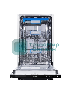 Встраиваемая посудомоечная машина Maunfeld MLP-08IM, черный, 44.8 см, 10 компл., 47 дБ, класс A++