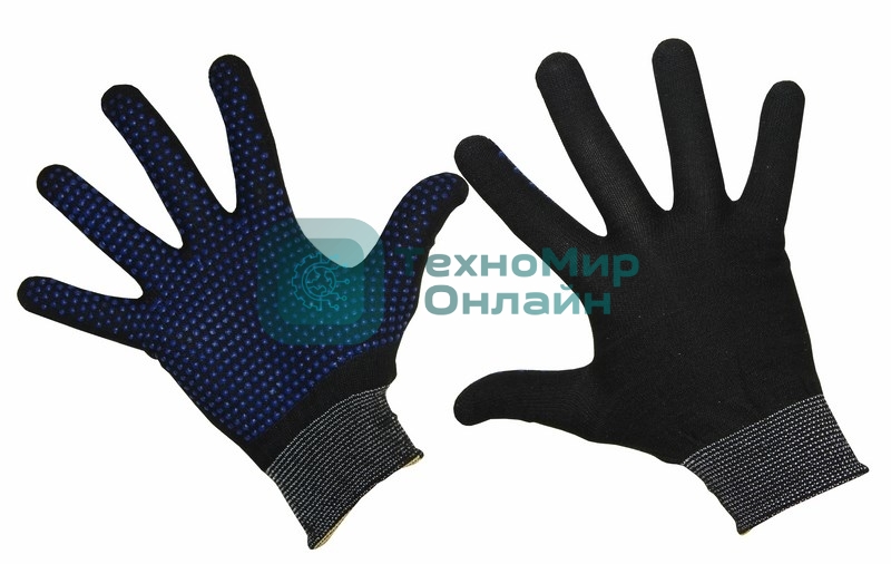 Перчатки нейлоновые Rexant с частичным покрытием ладони и пальцев 