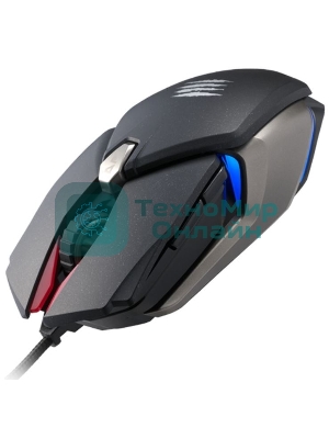 Мышь проводная Mad Catz B.A.T. 6+ черный, 16000 dpi, USB, кнопки - 10