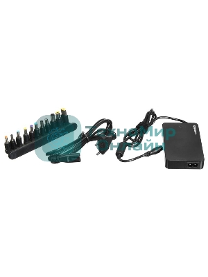 Блок питания Ippon S90U автоматический 90W 15V-19.5V 8-connectors 5A 1xUSB 2.1A от бытовой электросети LED индикатор