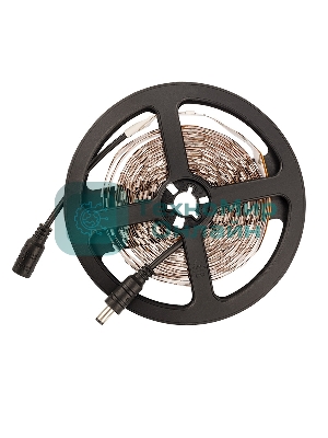 Лента светодиодная открытая, 10 мм, IP23, SMD 5050, 60 LED/m, 12 V, цвет свечения желтый