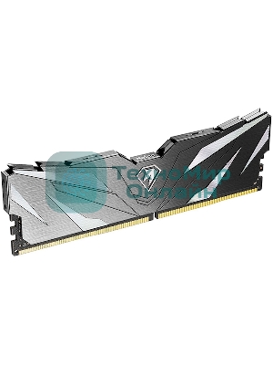Оперативная память NETAC, DDR4, 16GB (2x8GB), 3600MHz, CL18, DIMM, с радиатором, черный