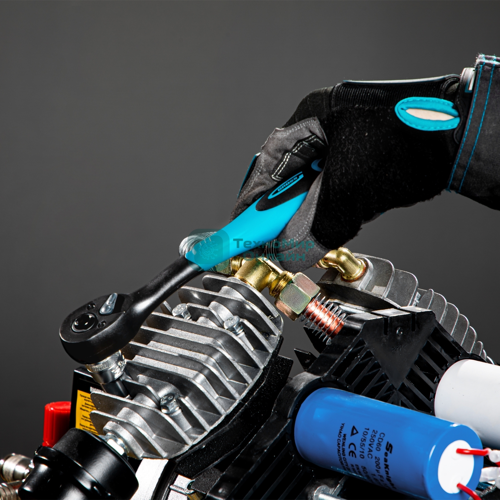 Ключ-трещотка Gross 14084 3/8