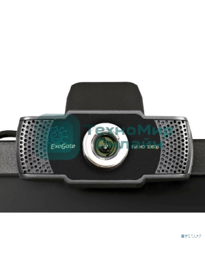 Веб-камера ExeGate BusinessPro C922 2K 2560x1440, 30 кадр/с, USB Type-A, микрофон (шумоподавление), универсальное крепление