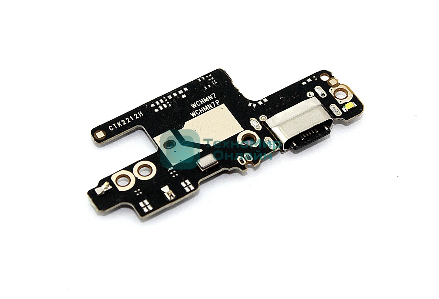 Нижняя плата с разъемом зарядки и микрофоном для Xiaomi Redmi Note 7S