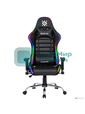 Кресло Defender Ultimate LIGHT черный, экокожа