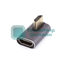 Переходник HDMI угловой папа-мама вправо