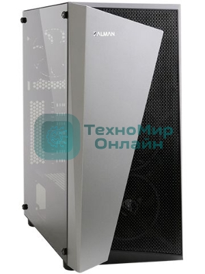 Компьютерный корпус ZALMAN S4 Plus, ATX, черный, WINDOW, 1x5.25